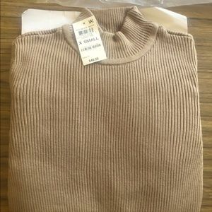 Karen Scott Mock Neck Sweater sz XS